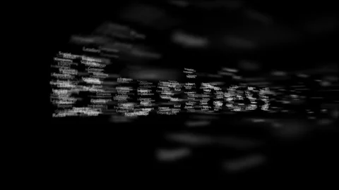 Black background with different words, which deal with business. Close up. Copy Stock Footage 105193450