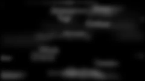 Black background with different words, which deal with internet. Close up. Copy Stock Footage 106981862