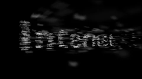 Black background with different words, which deal with internet. The key word is Stock Footage 106986550