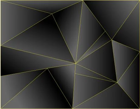 Black background dimension gold vector illustration design modern. Stock-Illustration
