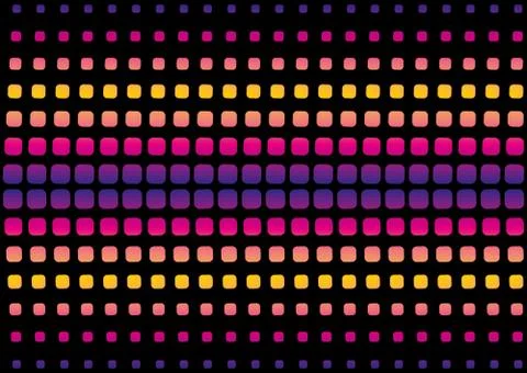 Black background dot line vector art Illustrazione stock