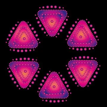 Black background dot line vector art 스톡 일러스트