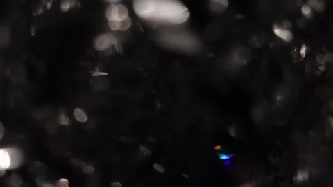 Black background, fast moving abstract white and colorful light rays Stock Footage 318512654