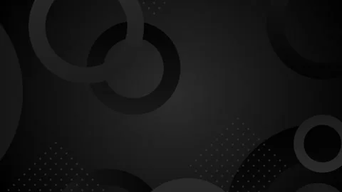 Black background with gradient rings. Stock Footage 255645803