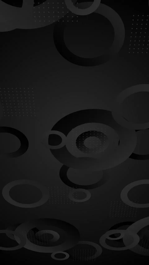 Black background with gradient rings. Stock Footage 321306779