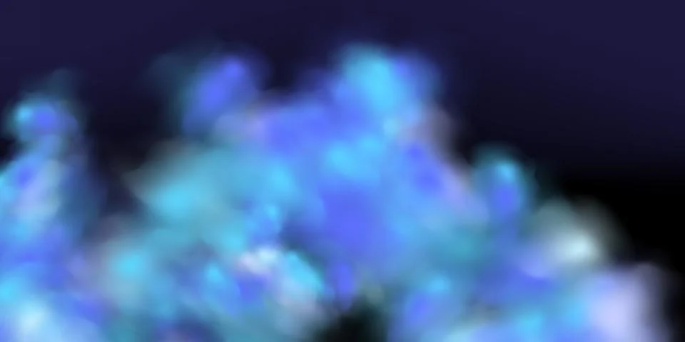 Black background with gray-blue clouds creating the effect of smoke or fog... 스톡 일러스트