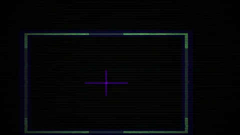 Black background with green rectangle frame. Stock Footage 334517198