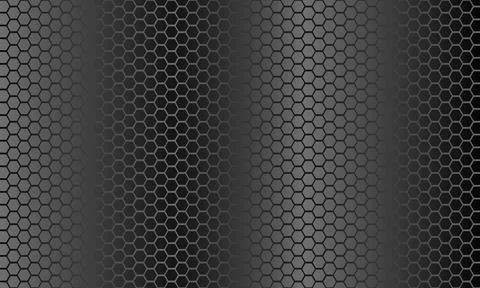 Black background with grey shapes Stock Illustration