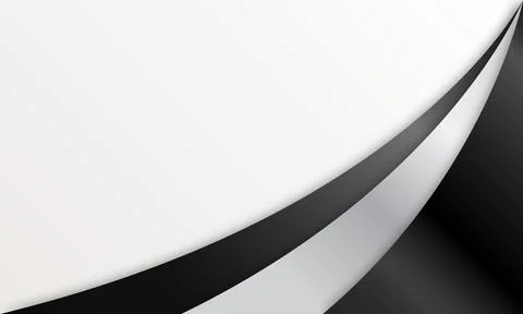 Black background with grey shapes Stock Illustration