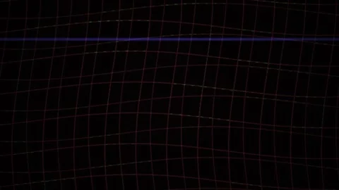 Black background with grid pattern. Stock Footage 335348182