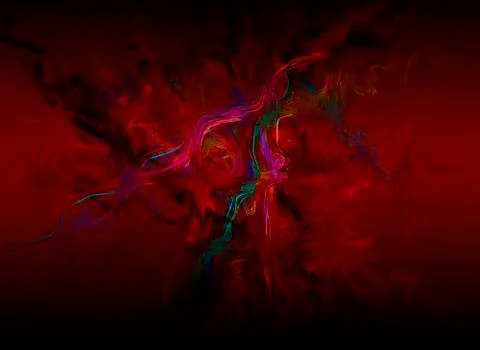 Black background. Stock Illustration