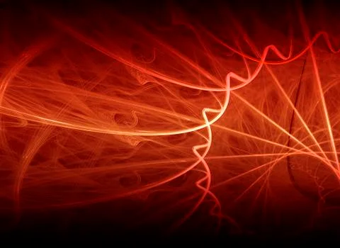 Black background. イラスト素材