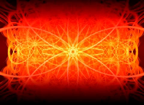 Black background. Stock Illustration