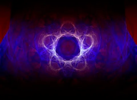 Black background. Stock Illustration