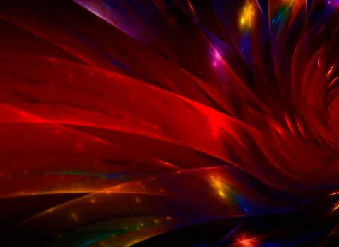 Black background. イラスト素材