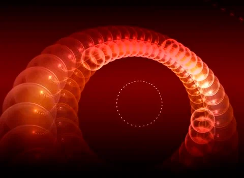 Black background. 스톡 일러스트