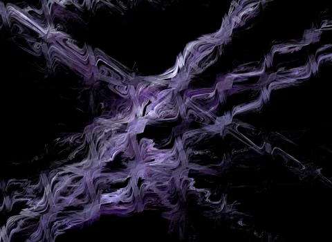 Black background. イラスト素材