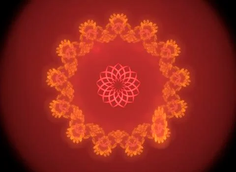 Black background. Stock Illustration