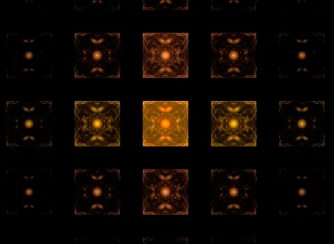 Black background. Stock Illustration