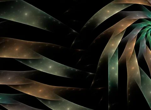 Black background. 스톡 일러스트