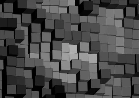 Black background Stock Illustration