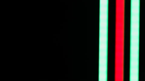 Black background with led stripes. Stock Footage 154685618
