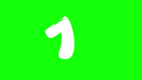 A black background with the letter k on it and white horse head logo r green Stock Footage 346200774