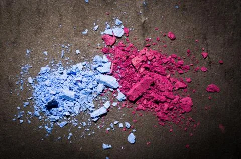 Black background makeup foundation Stock Photos