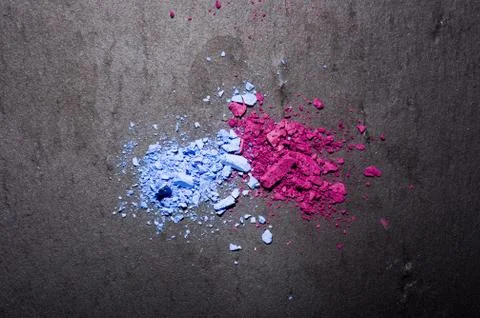 Black background makeup foundation Stock Photos