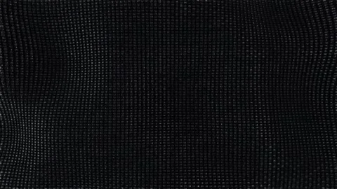 Black Background Of Mesh Threading Texture 3D Pattern Video stock 255197465