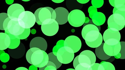 Black background with moving circles Stock Footage 112637406