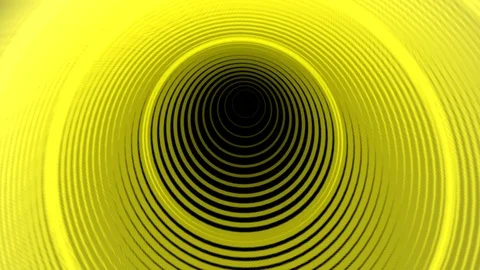 Black background with moving circular lines Stock Footage 106964456