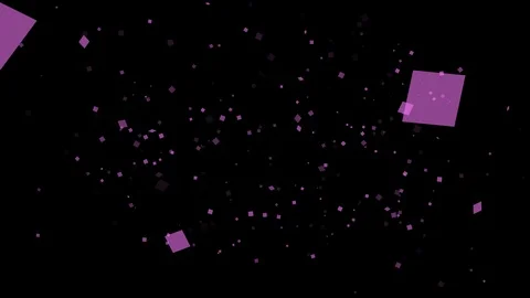 Black background with moving diamond shape Video stock 123685485