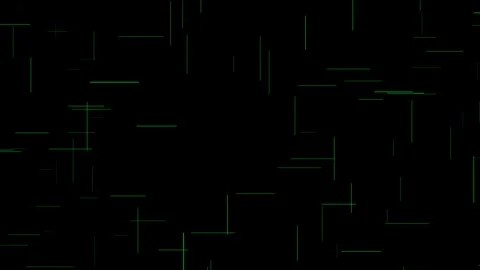 Black background with moving lines Stock Footage 105203301