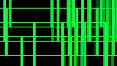 Black background with moving lines Stock Footage 105980360