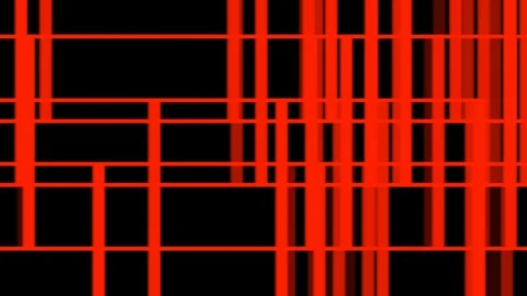 Black background with moving lines Stock Footage 105980871
