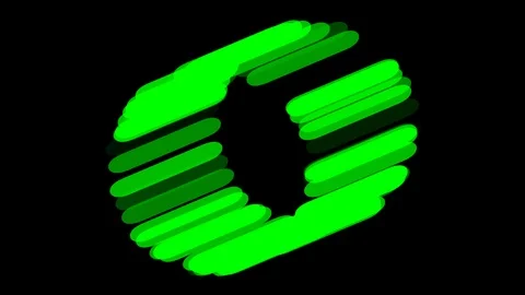 Black background with moving lines Stock Footage 107120493