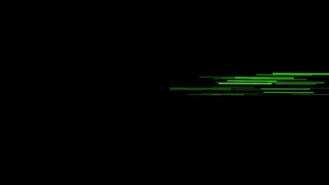 Black background with moving lines Stock Footage 111542412