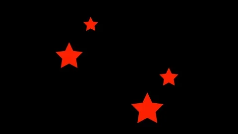 Black background with moving stars Video stock 103437512