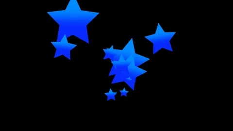 Black background with moving stars Stock Footage 103761479