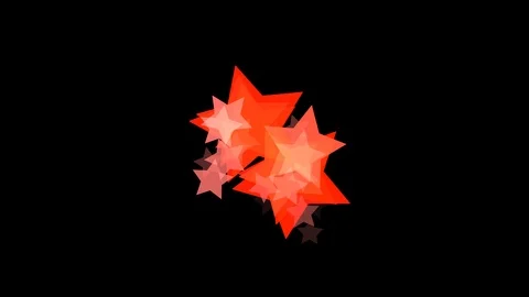 Black background with moving stars Stock Footage 106217142