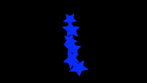 Black background with moving stars Stock Footage 108287749