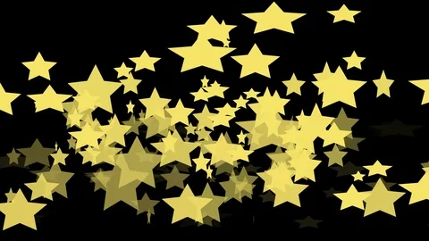 Black background with moving stars Stock Footage 108414783