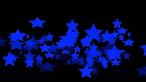 Black background with moving stars Stock Footage 108416894