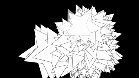 Black background with moving stars Stock Footage 109073406