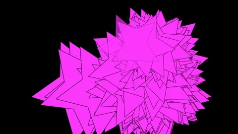 Black background with moving stars Stock Footage 109076719