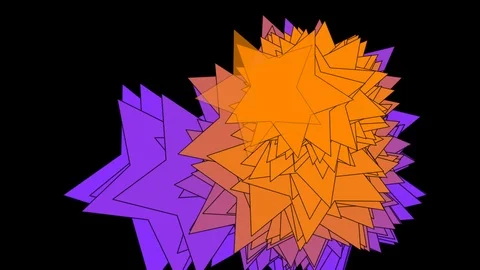 Black background with moving stars Stock Footage 109078020