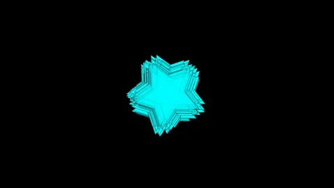 Black background with moving stars Stock Footage 111240905