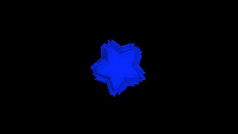 Black background with moving stars Video stock 111241855