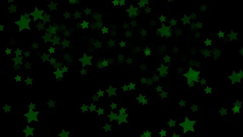 Black background with moving stars Stock Footage 111795209